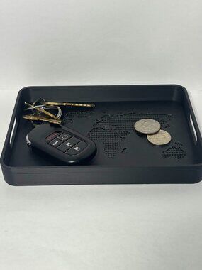Modern Heptagonal Key & Coin Catcher Bowl